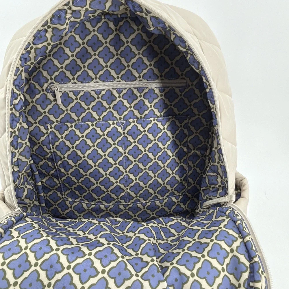 Vera Bradley ~ ‎ "Pumice Stone" ~ Essential Large Backpack New $195 - Picture 4 of 8